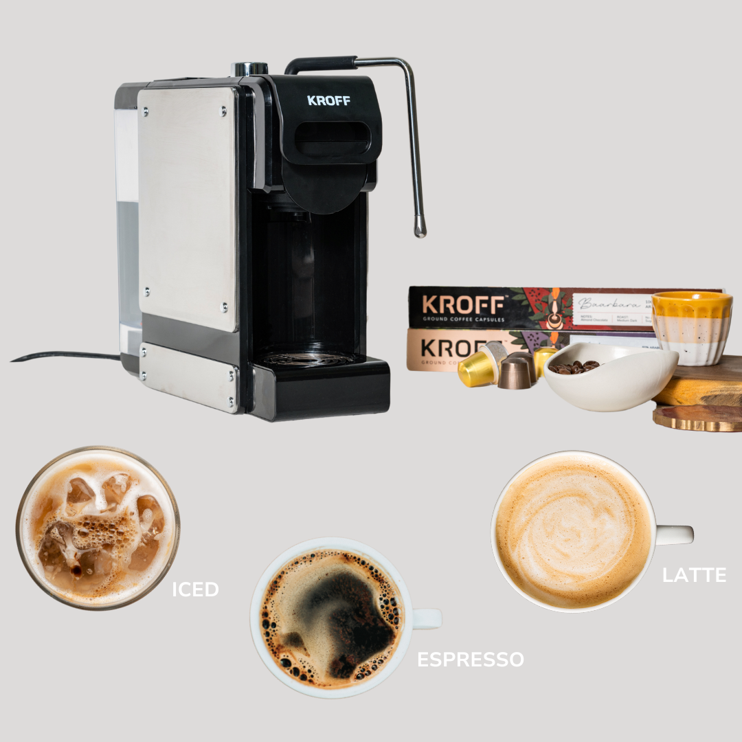 La Robusta Multi Capsule Coffee Machine with Steam Function